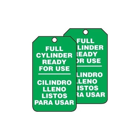 Accuform Self-Laminating RP-Plastic, 3-1/4 in Width, 0.55 in Height, , 25 PK SBMGT203PTP